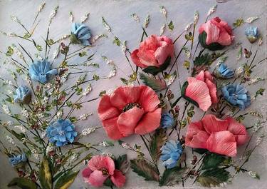 Print of Floral Sculpture by Tetiana Tiutiunnyk