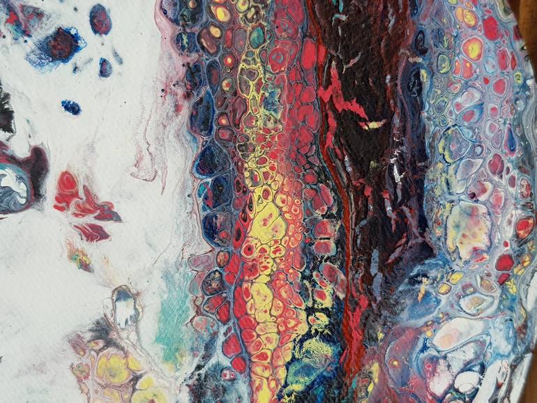 Original Art Deco Abstract Painting by Marina Hein