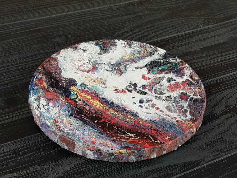 Original Art Deco Abstract Painting by Marina Hein