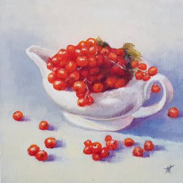 Original Classicism Food & Drink Painting by Marina Hein