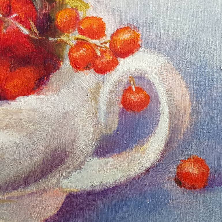 Original Classicism Food & Drink Painting by Marina Hein