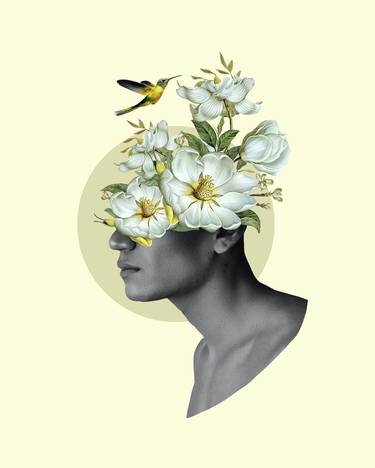 Print of Botanic Collage by Renate Natalja ReLenvie