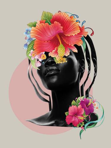 Print of Botanic Collage by Renate Natalja ReLenvie