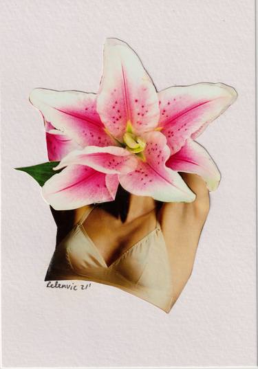 Print of Floral Collage by Renate Natalja ReLenvie