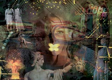 Is it Real? (MEDIUM) - digital art - photography - portrait - manipulated - collage - Limited Edition of 1 thumb