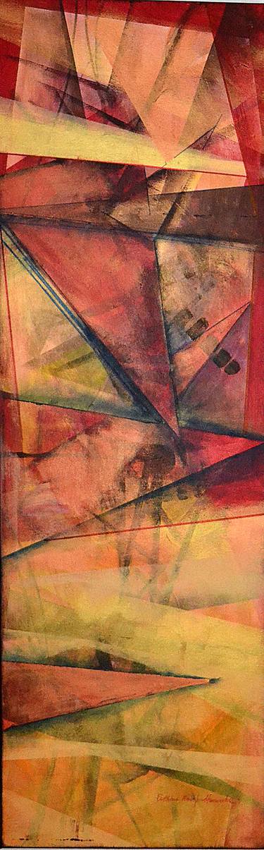 Original Abstract Patterns Painting by Ewelina Starczewska