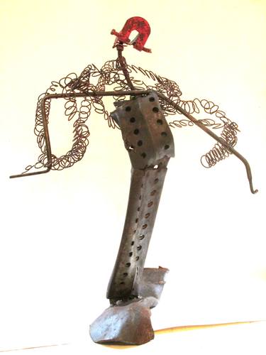Original Abstract Fashion Sculpture by Madeleine d'Ivry Lord