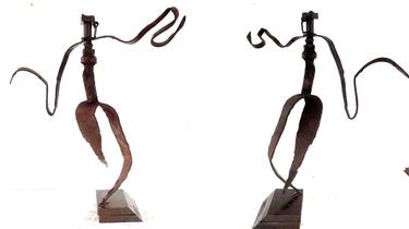 Original Abstract Celebrity Sculpture by Madeleine d'Ivry Lord
