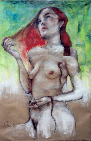 Original Realism Nude Paintings by David Affagard