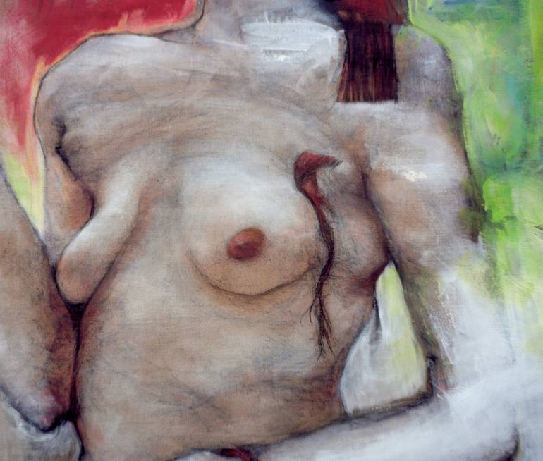 Original Realism Nude Painting by David Affagard