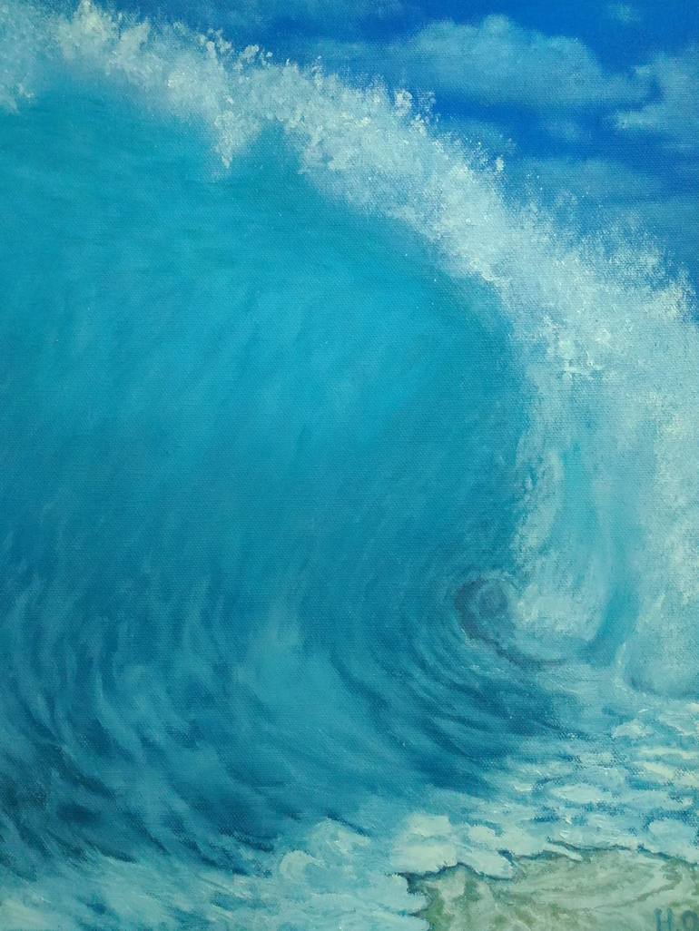 Oil painting Wave Painting by Olga Gorokhova | Saatchi Art