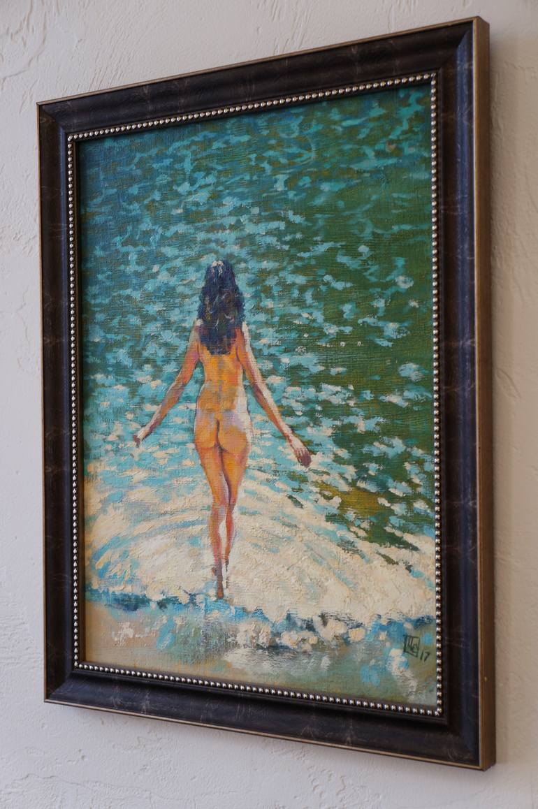 Original Realism Nude Painting by Yuri Titov