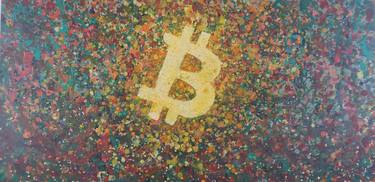 Original Street Art Science/Technology Paintings by Frantastic Crypto