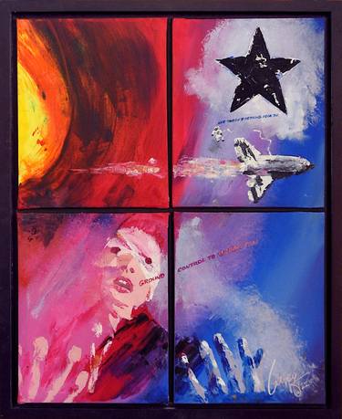 Original Pop Art Celebrity Paintings by Daniel Levesque