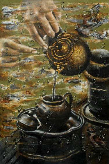 Original Realism Culture Paintings by Endro Banyu