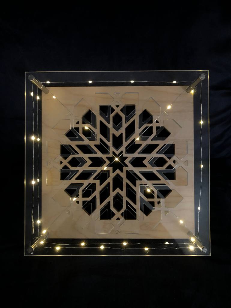 Original Modernism Geometric Installation by Omar Chraibi