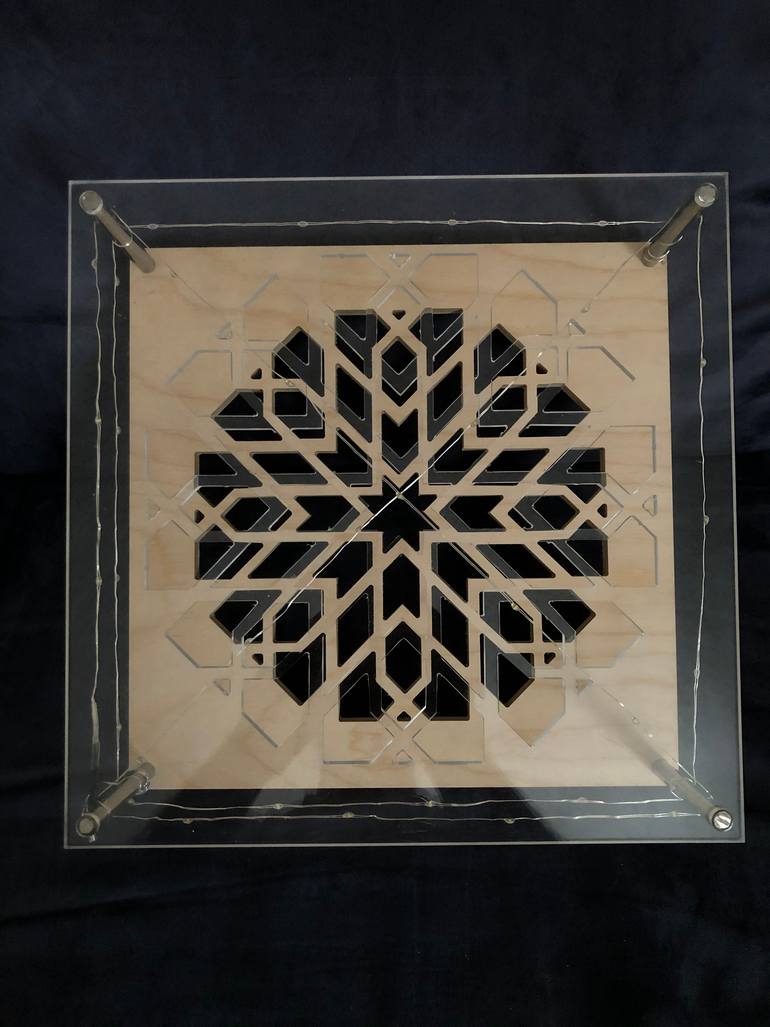 Original Modernism Geometric Installation by Omar Chraibi