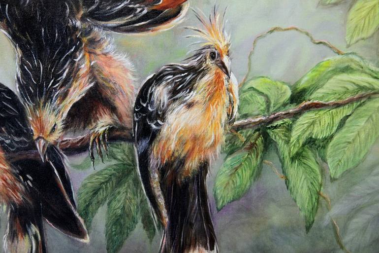 Original Fine Art Animal Painting by Anna Chekushkina