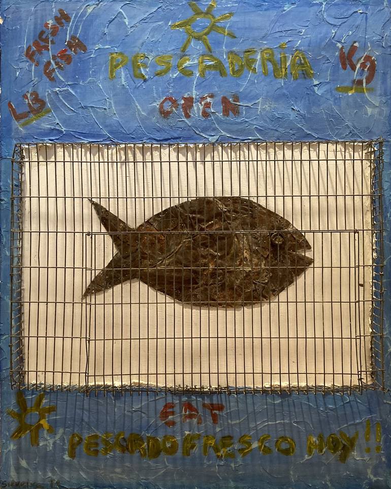 Original Fish Installation by JORGE SILVEIRA
