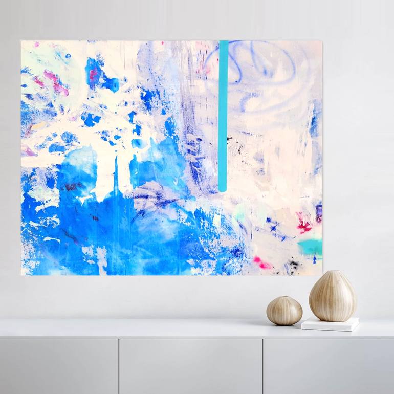 Original Contemporary Abstract Painting by Roxane Malu