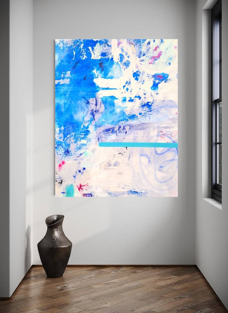 Original Contemporary Abstract Painting by Roxane Malu