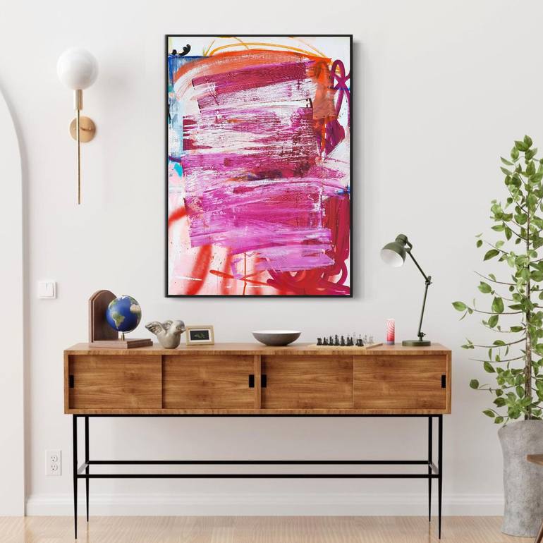 Original Contemporary Abstract Painting by Roxane Malu
