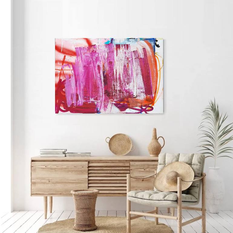 Original Contemporary Abstract Painting by Roxane Malu
