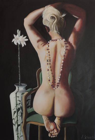 Print of Figurative Nude Paintings by Elena Tsvetkova