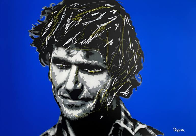 Guy Martin Painting by Dogma Art | Saatchi Art