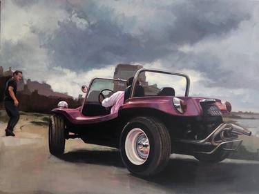 Original Fine Art Automobile Paintings by Andrew Morris