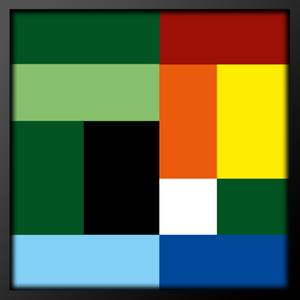 Abstract and Geometric Painting no:26