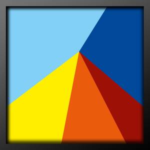 Abstract and Geometric Painting no:61