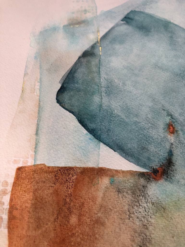Original Minimalism Abstract Painting by Laurence Germond