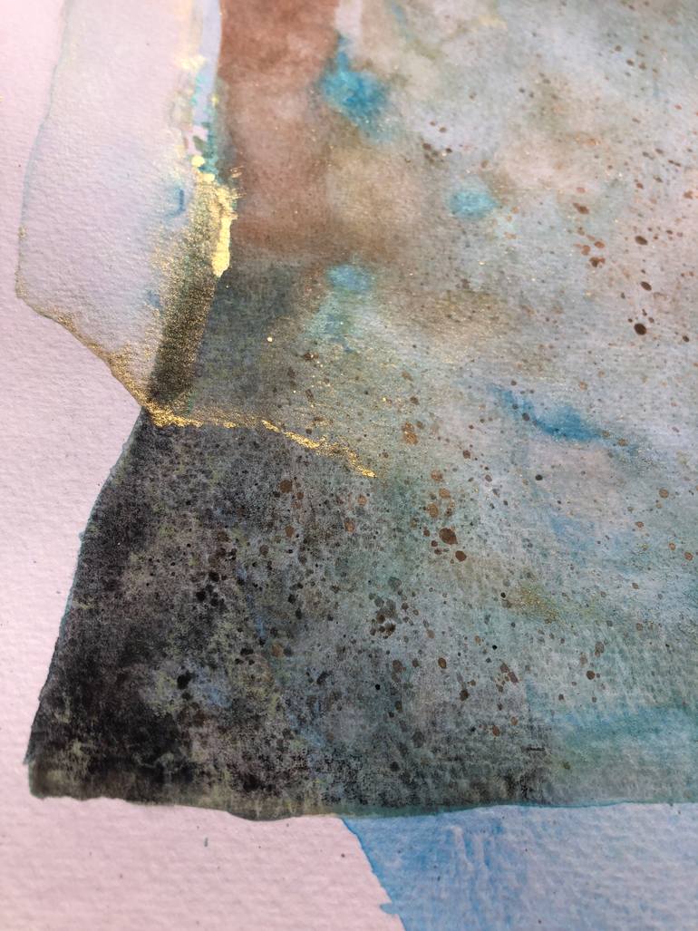 Original Minimalism Abstract Painting by Laurence Germond