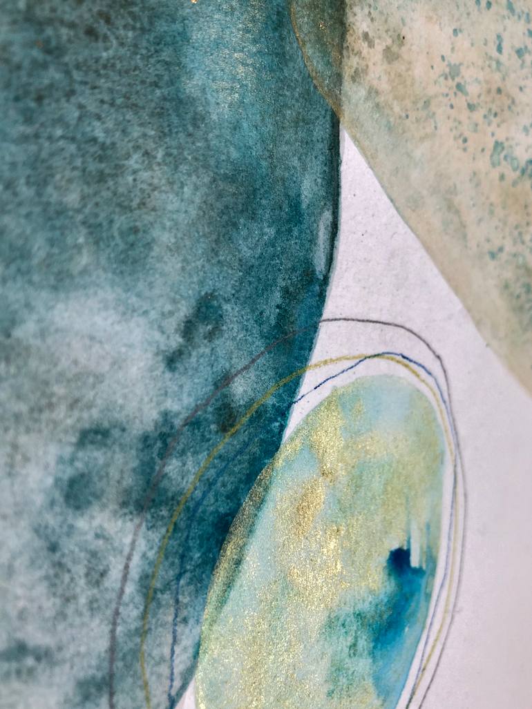 Original Minimalism Abstract Painting by Laurence Germond