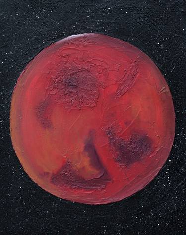 Original Outer Space Paintings by Anastacia Gaikova