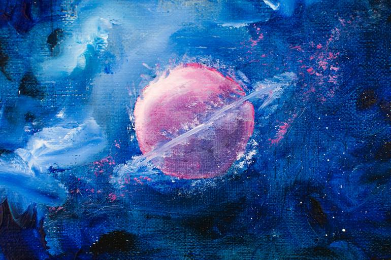 Original Abstract Fantasy Painting by Anastacia Gaikova