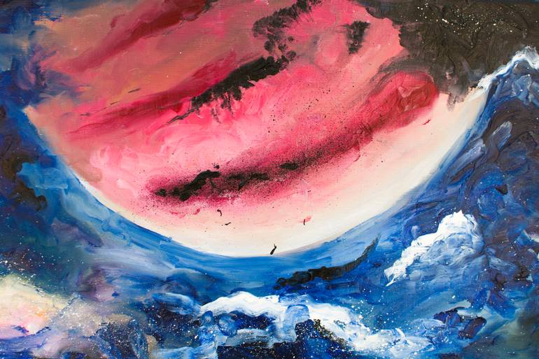 Original Abstract Fantasy Painting by Anastacia Gaikova