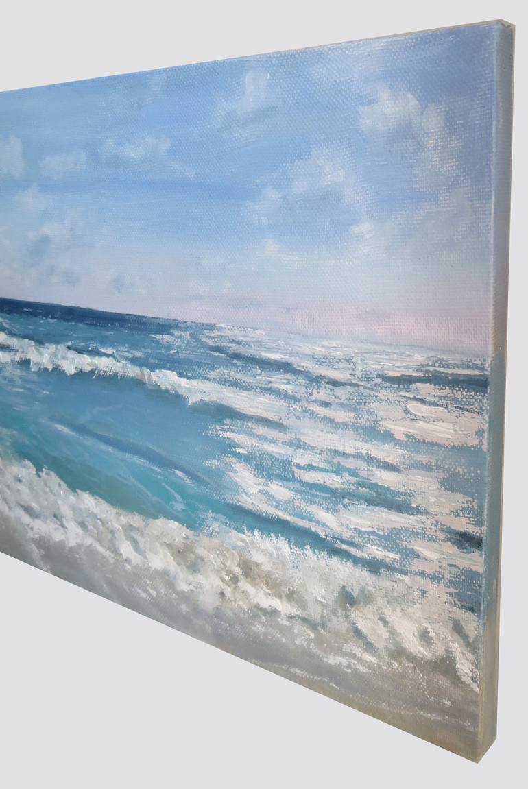 Original Fine Art Beach Painting by Olga Yashchenko