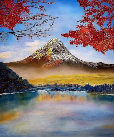 Spring Sensation Mount Fuji Landscape thumb