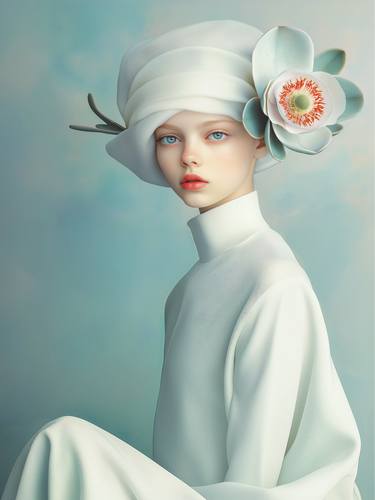 Original Artificial Intelligence Women Digital by Inna Etuvgi