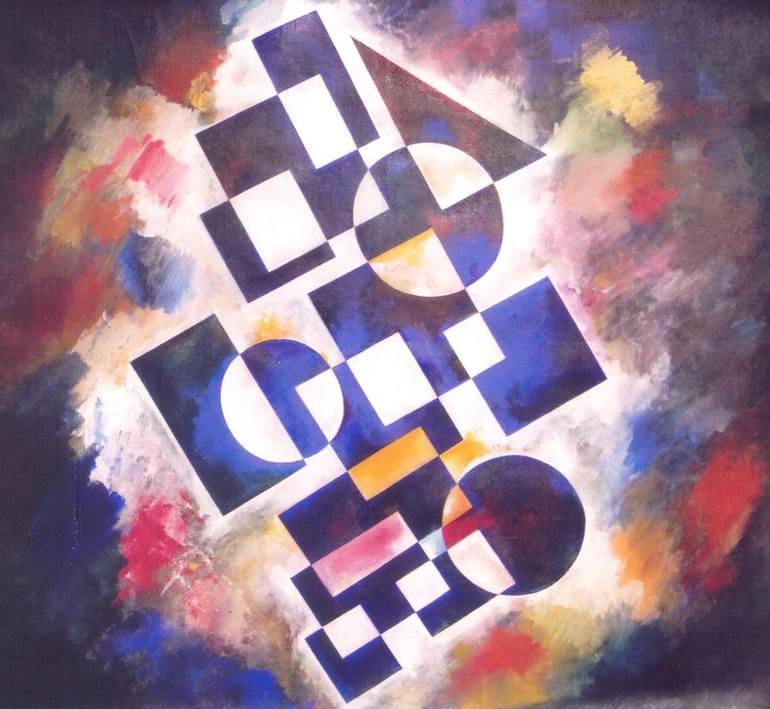 Original Other Abstract Painting by Vishal Mandaviya