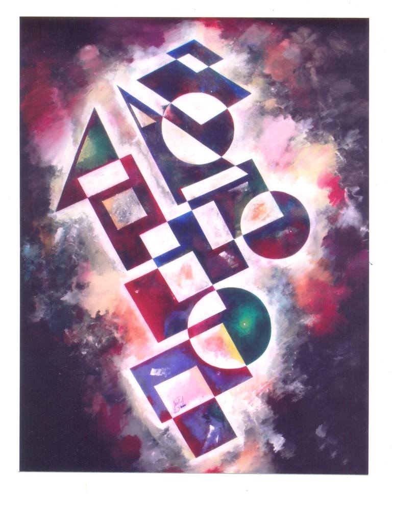 Original Other Abstract Painting by Vishal Mandaviya