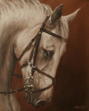Print of Realism Horse Paintings by John Silver