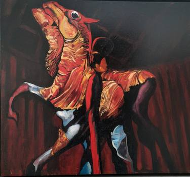 Original Fine Art Horse Paintings by Tom Bateman