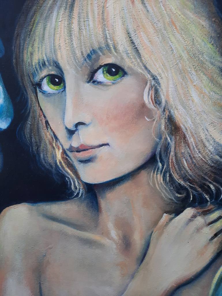 Original Figurative Nude Painting by Tom Bateman