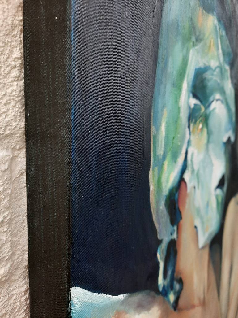Original Figurative Nude Painting by Tom Bateman