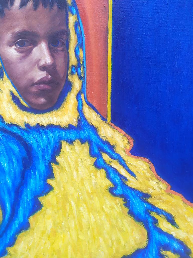 Original Figurative People Painting by Andres Sandoval