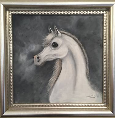 Original Expressionism Animal Painting by Ruxandra Mocean