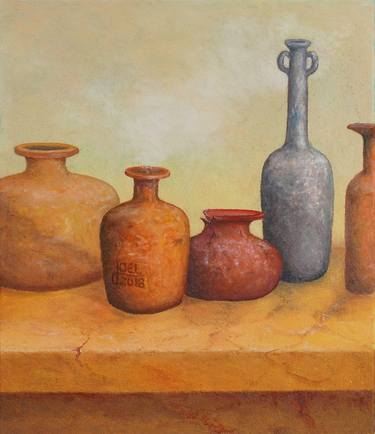 Original Fine Art Still Life Paintings by Joel Brandenberger